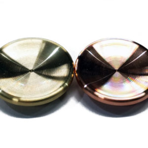 22mm Low Profile Buttons - Deep Dish (Press Fit Retention)